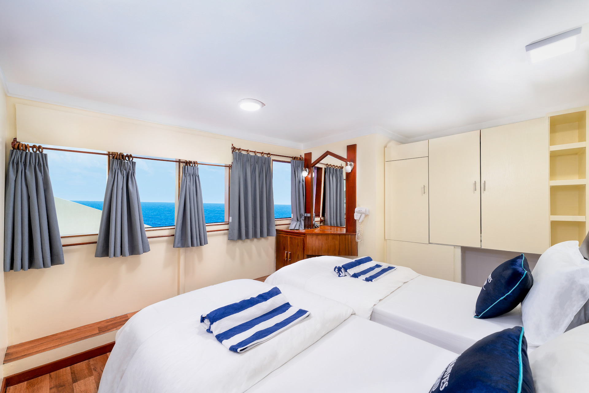 Kajuta s výhledem na moře